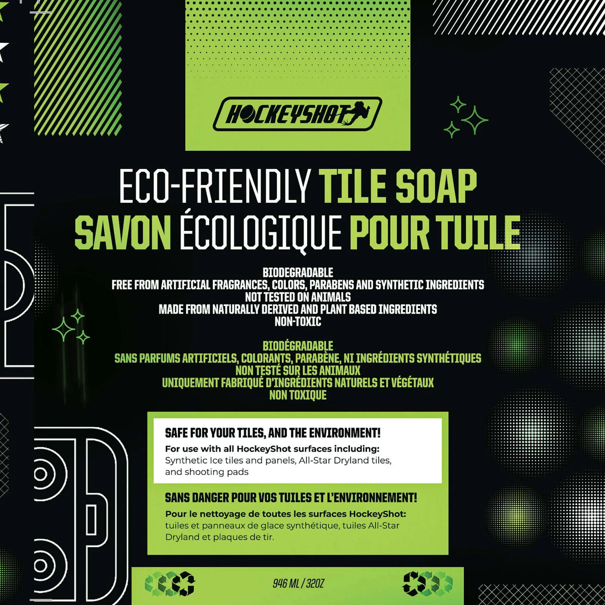 Eco-Friendly Tile Soap | Flooring Accessory | HockeyShot Canada