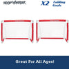 Road Warrior Deluxe Mini Hockey Goal Set