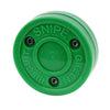 Green Biscuit Snipe Hockey Puck - HockeyShot
